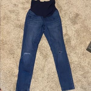 Skinny maternity jeans-size M